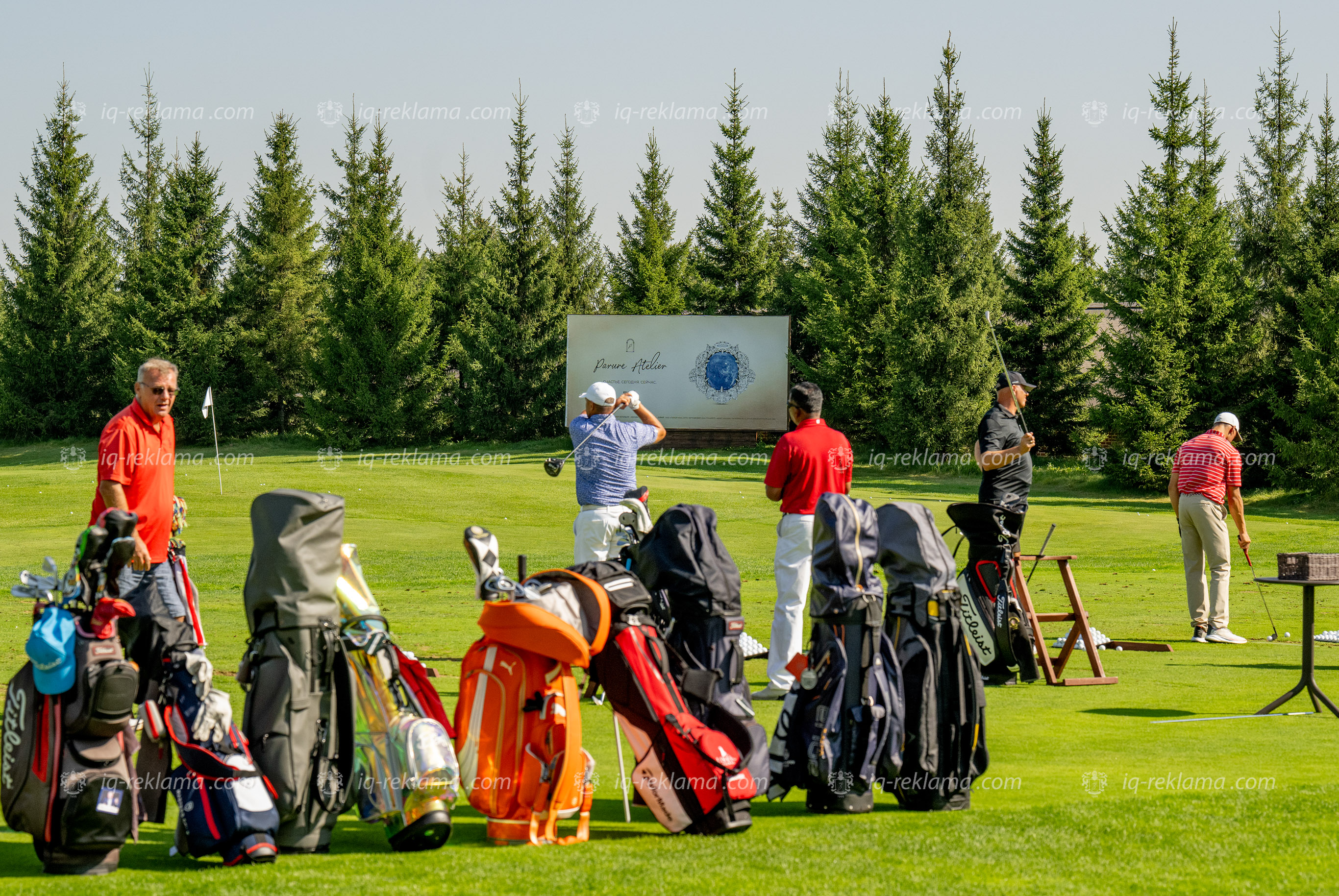 Реклама в гольф-клубе Agalarov Golf & Country Club – наружная, индор и BTL