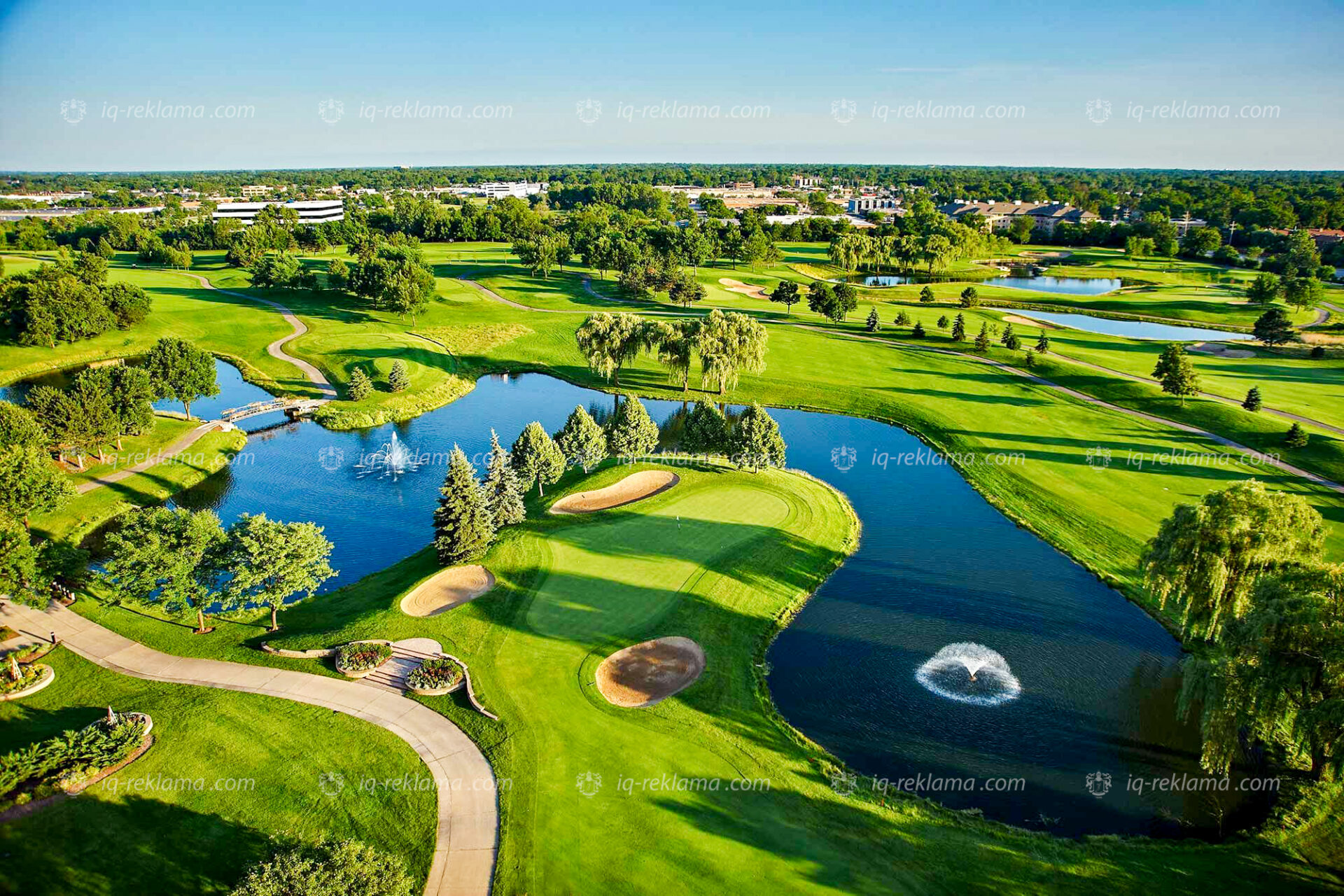 Реклама в гольф-клубе Agalarov Golf & Country Club – наружная, индор и BTL