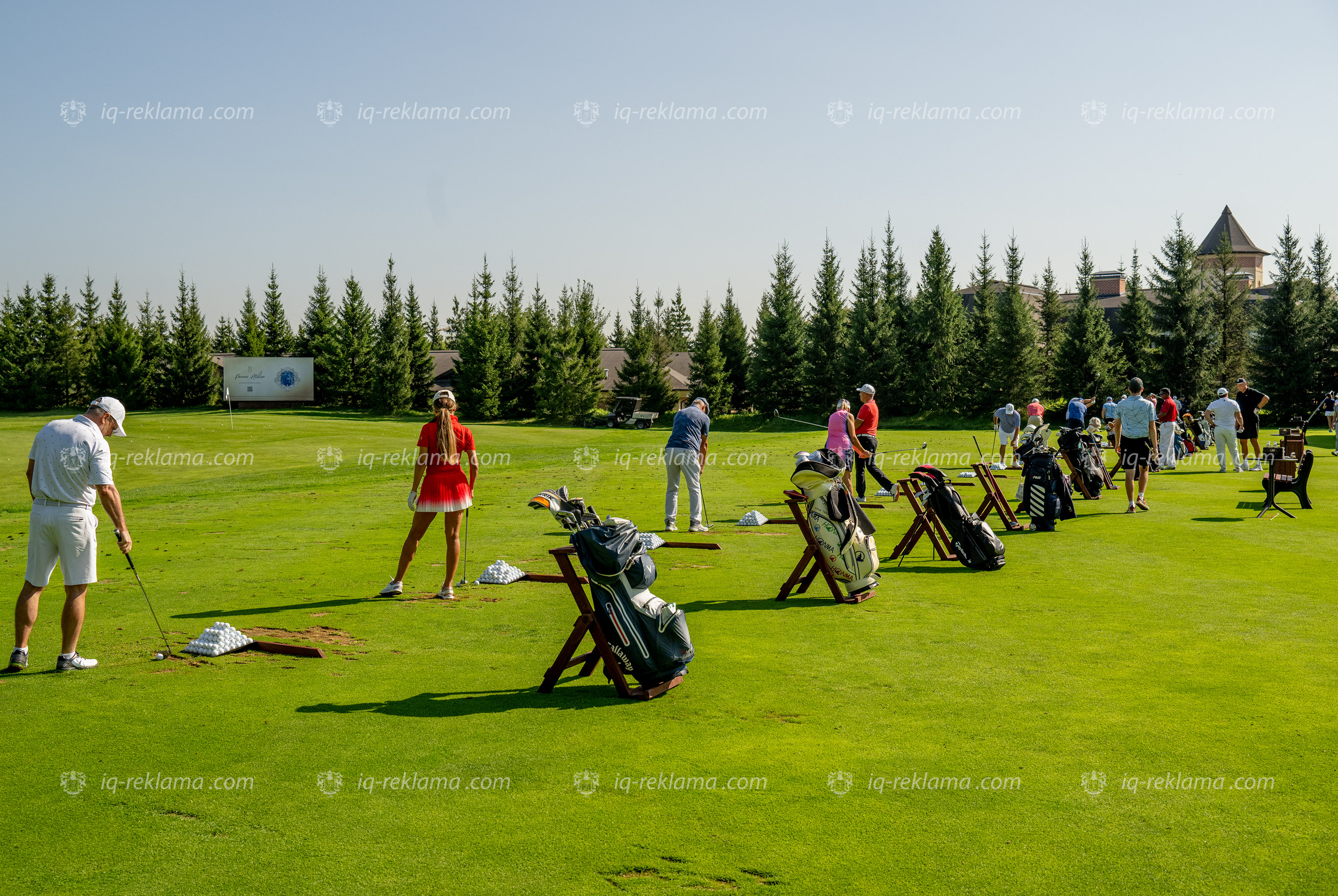 Реклама в гольф-клубе Agalarov Golf & Country Club – наружная, индор и BTL