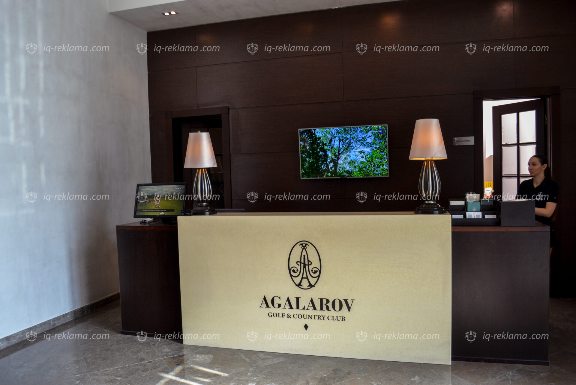 Реклама в гольф-клубе Agalarov Golf & Country Club – наружная, индор и BTL