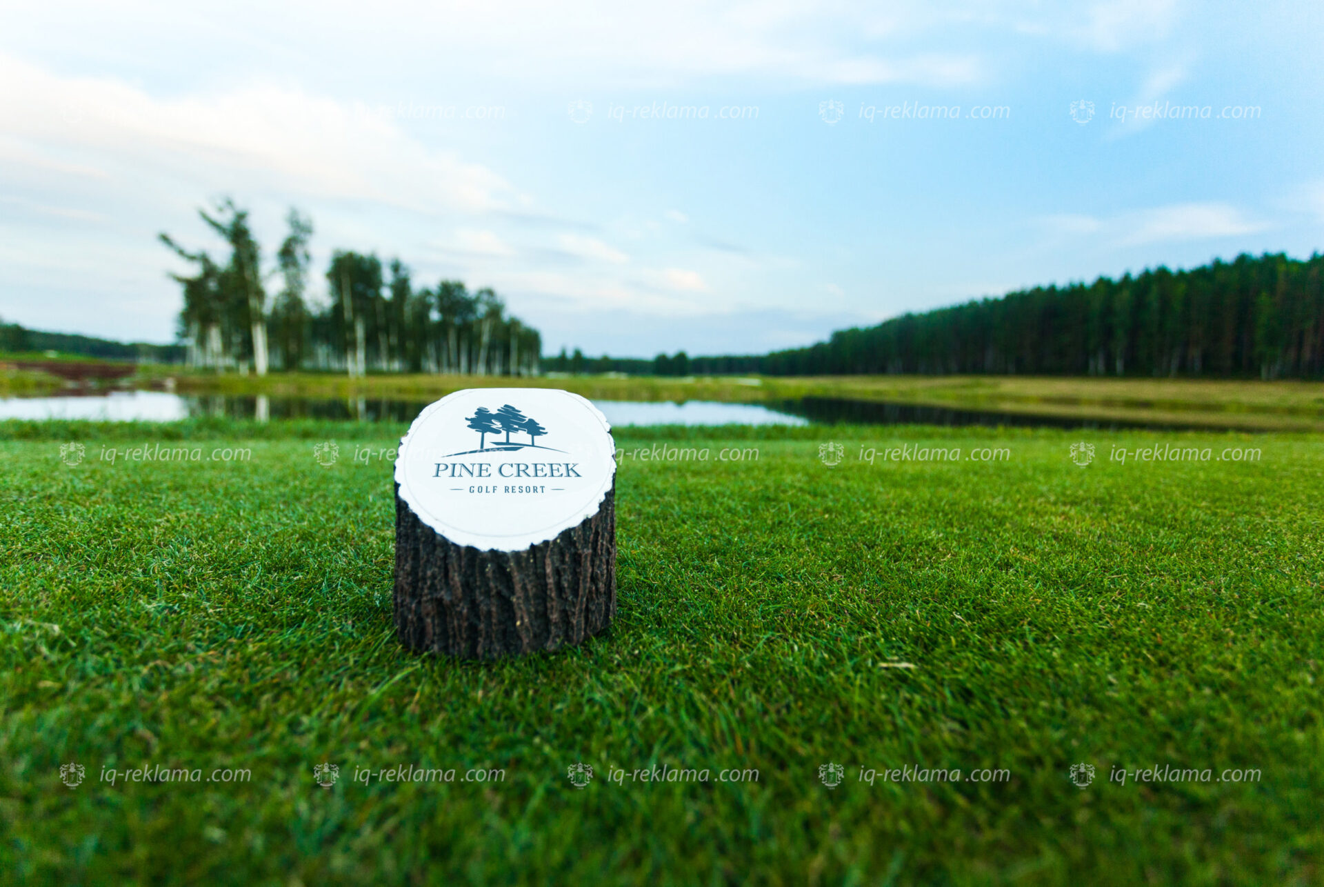 Заказать рекламу в гольф-клубе Pine Creek Golf Resort – наружная, индор и BTL