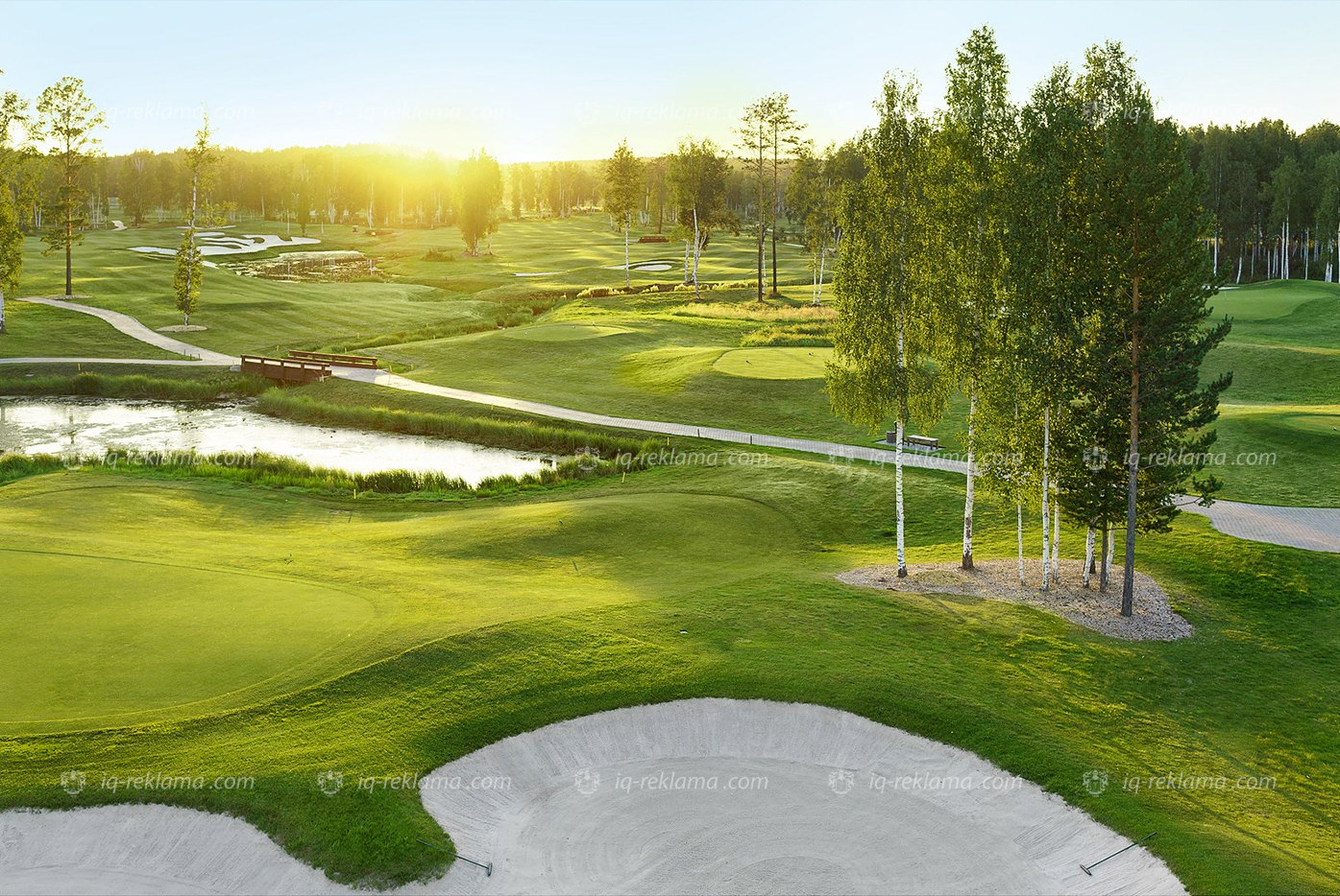 Заказать рекламу в гольф-клубе Pine Creek Golf Resort – наружная, индор и BTL